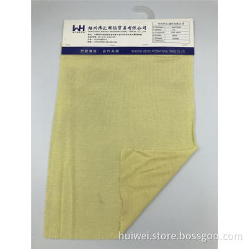 High Quality Knitted Fabric Yellow R/SP Fabrics